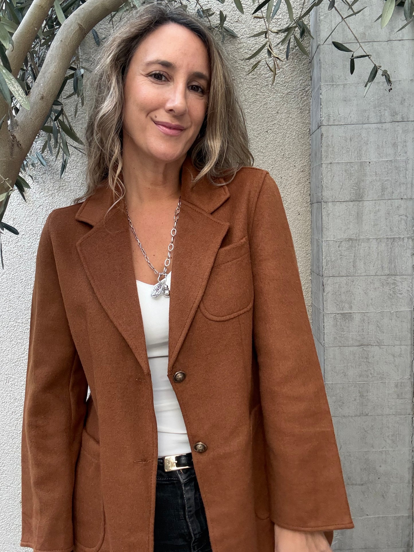 Blazer paño Toffe