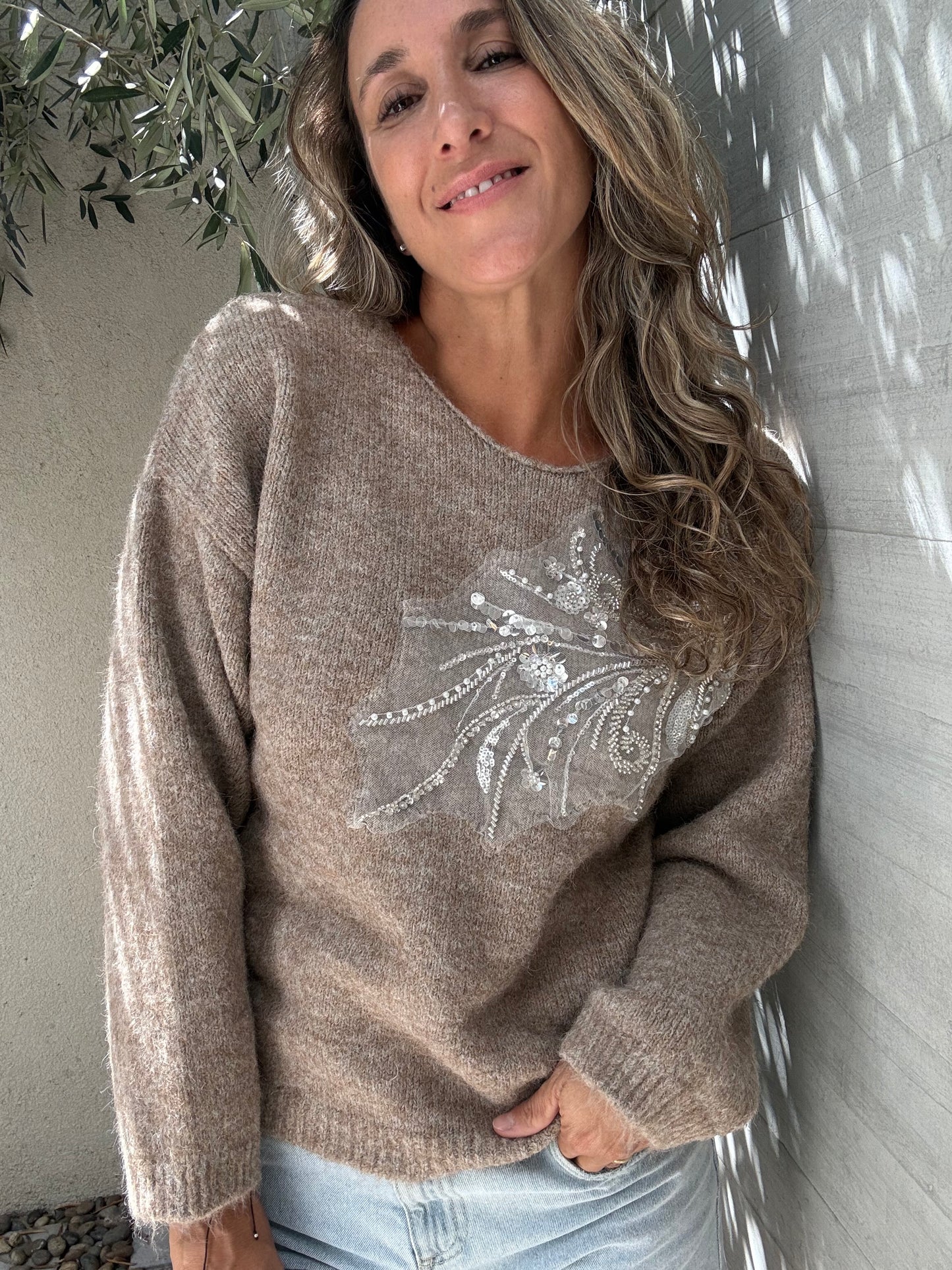Sweater Bilbao Beige