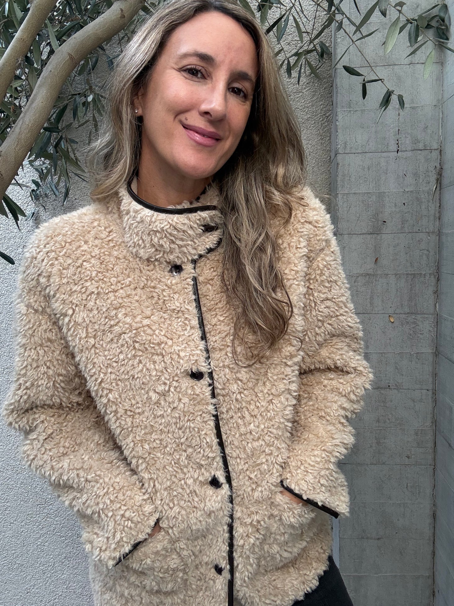 Chaqueta Borrero Camel