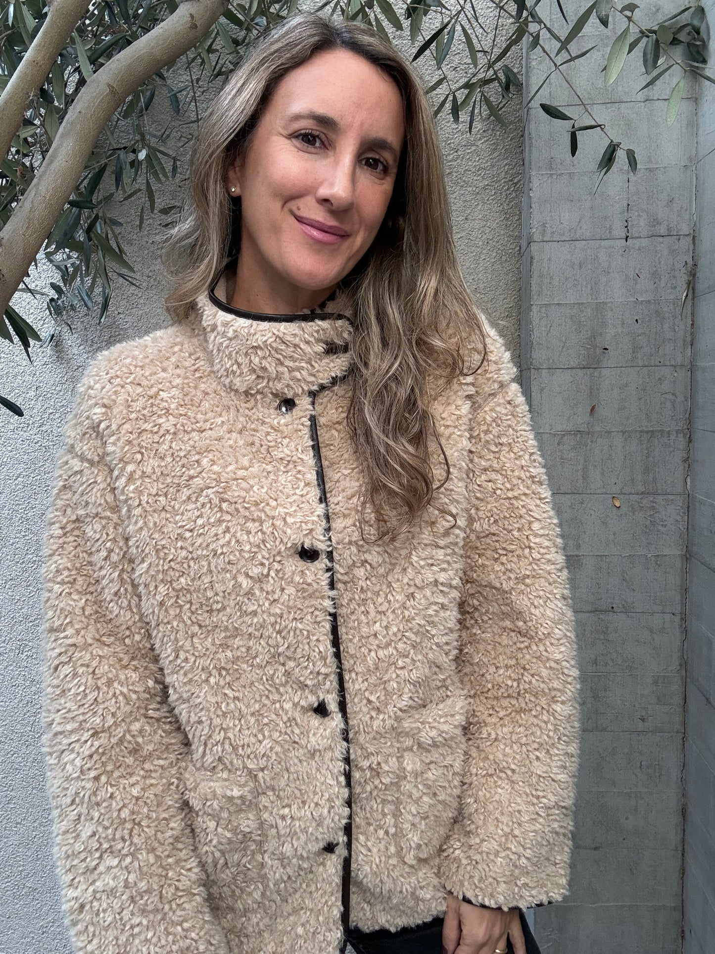Chaqueta Borrero Camel