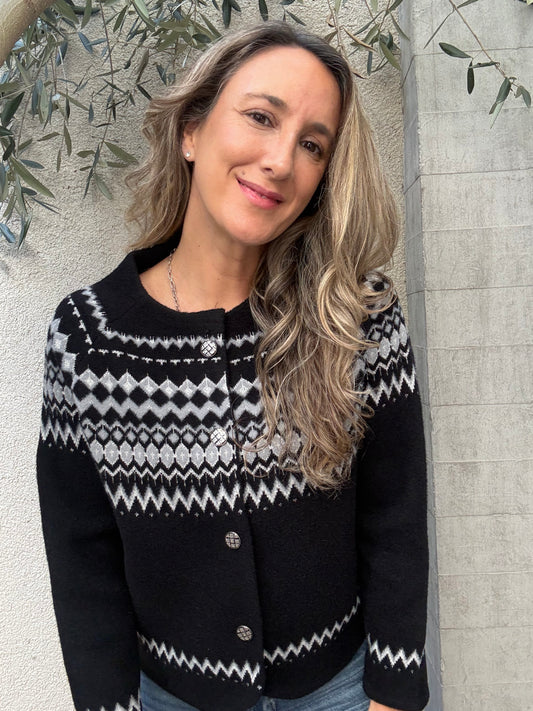Chaquetita Burgos Negra