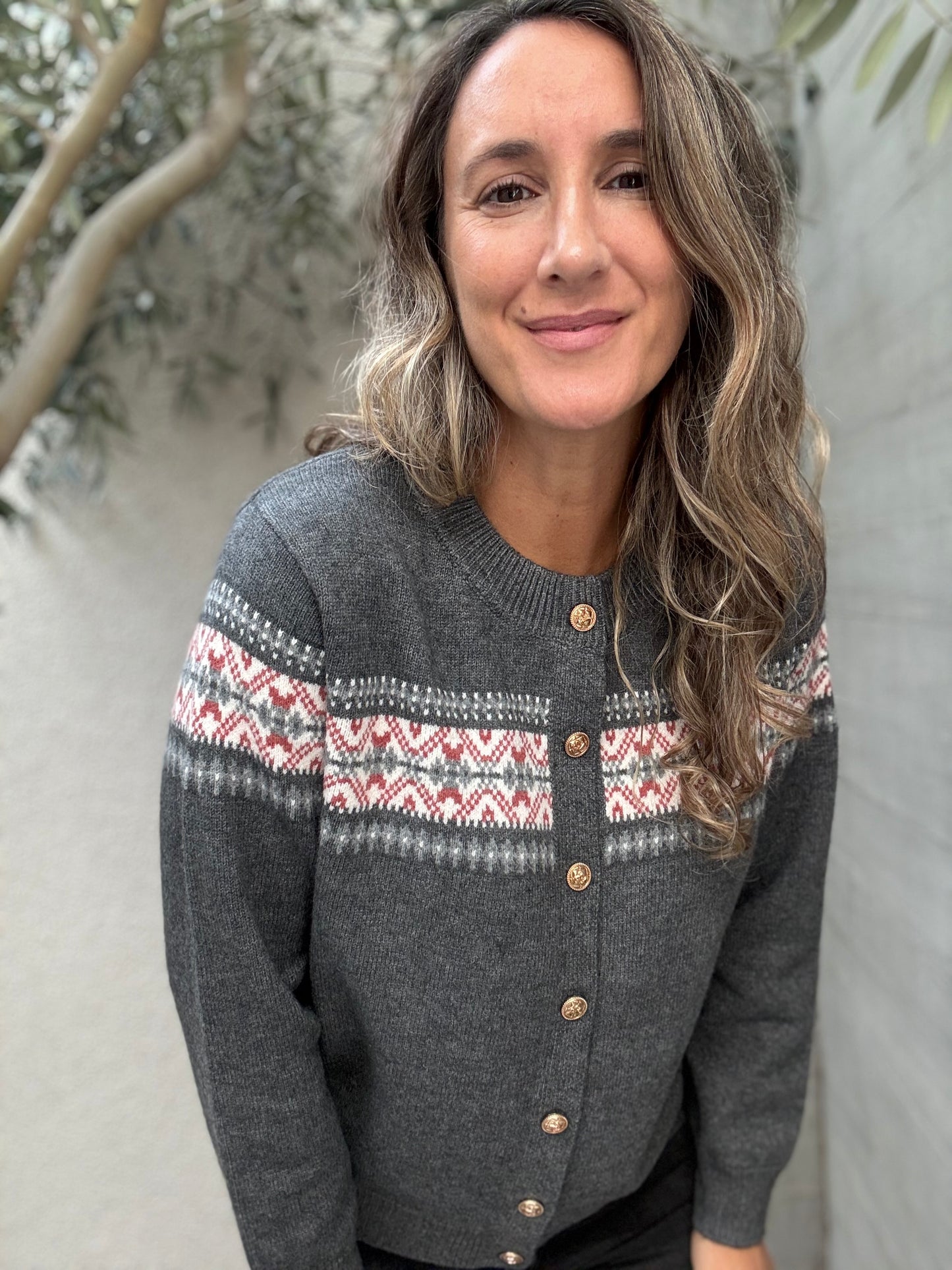 Sweater andaluza gris