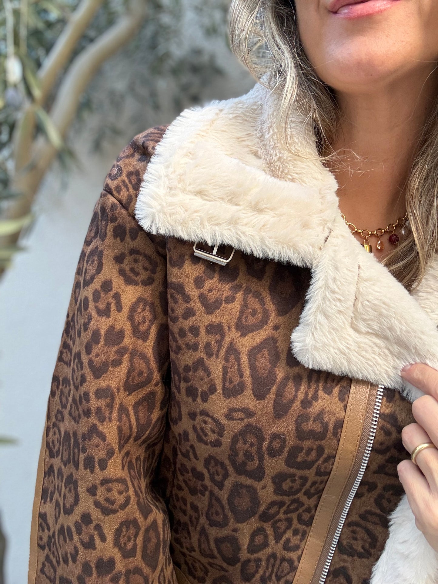 Chaqueta chiporro camel