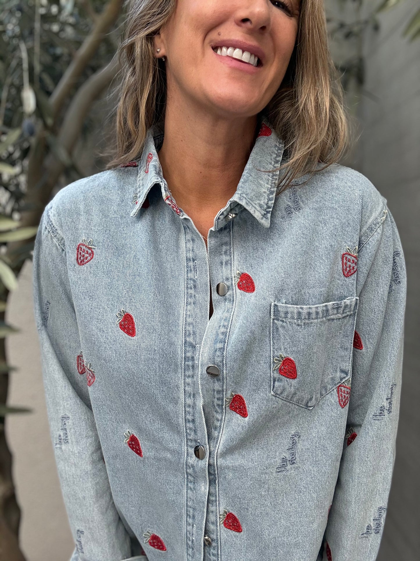 Camisa Fresa Celeste