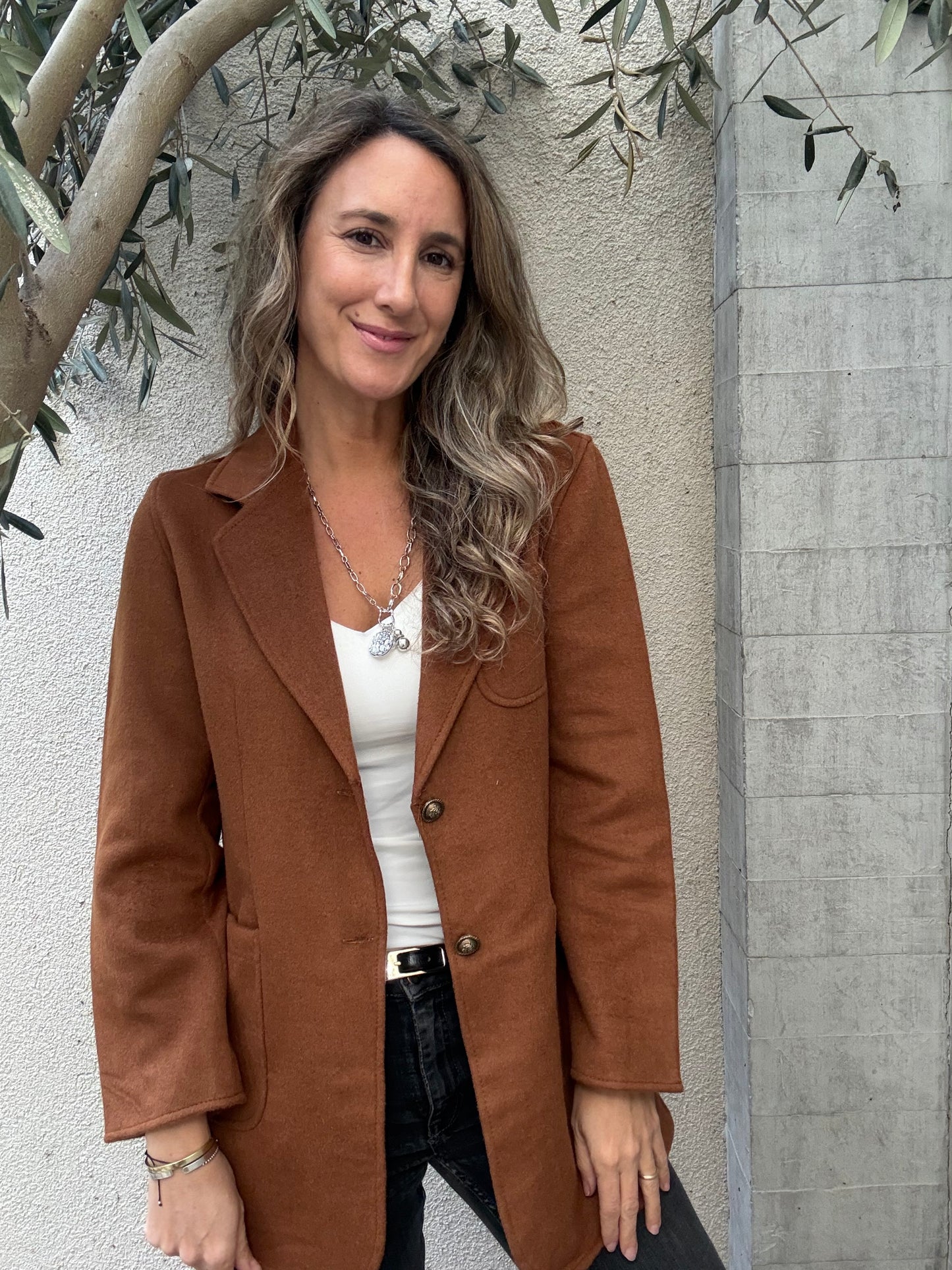 Blazer paño Toffe