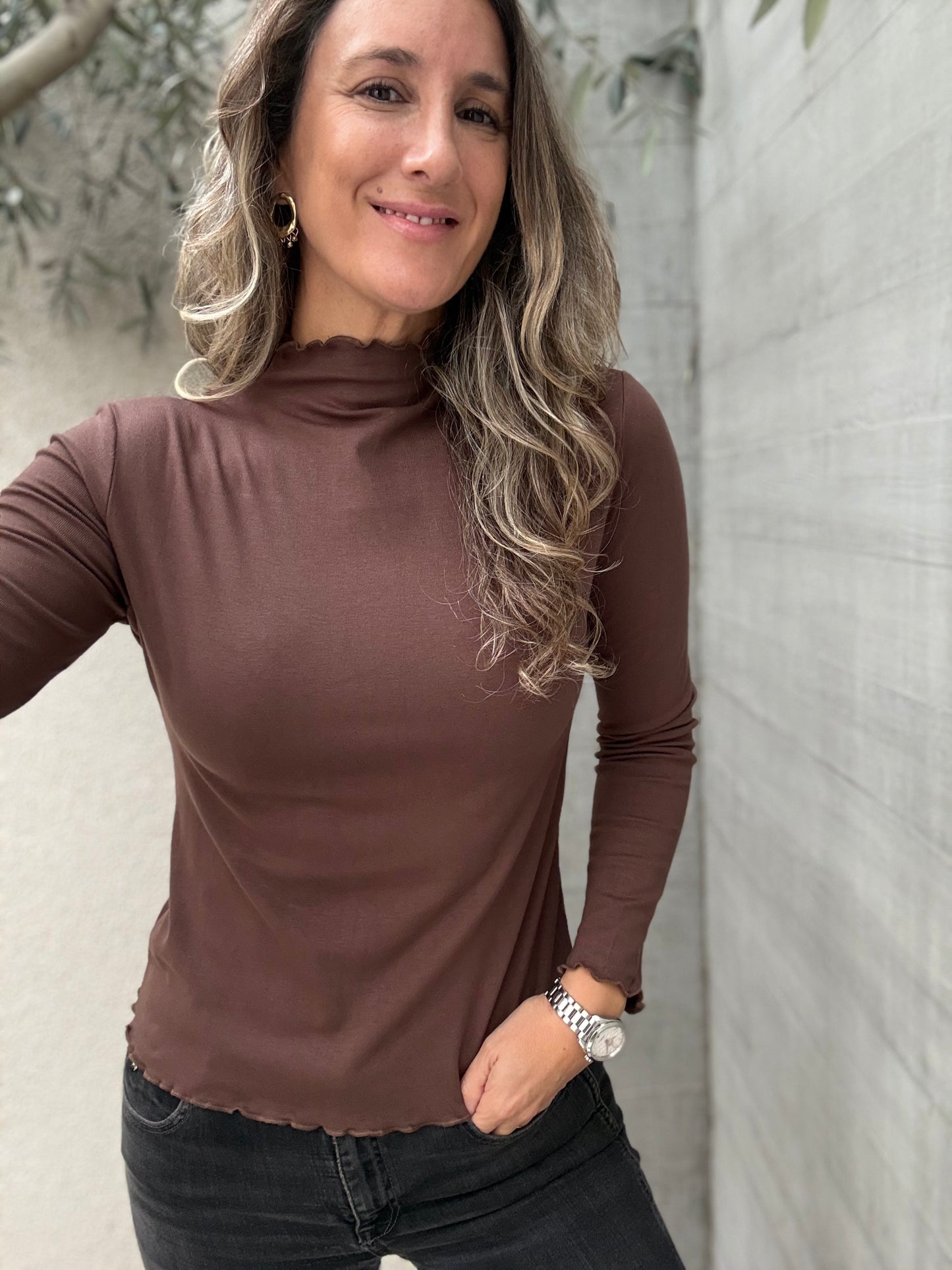 Polera Murcia café