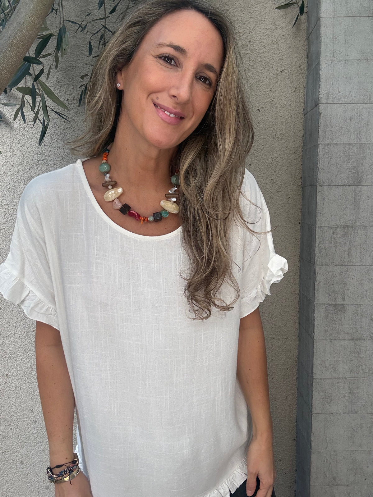 Polera Ibiza blanca