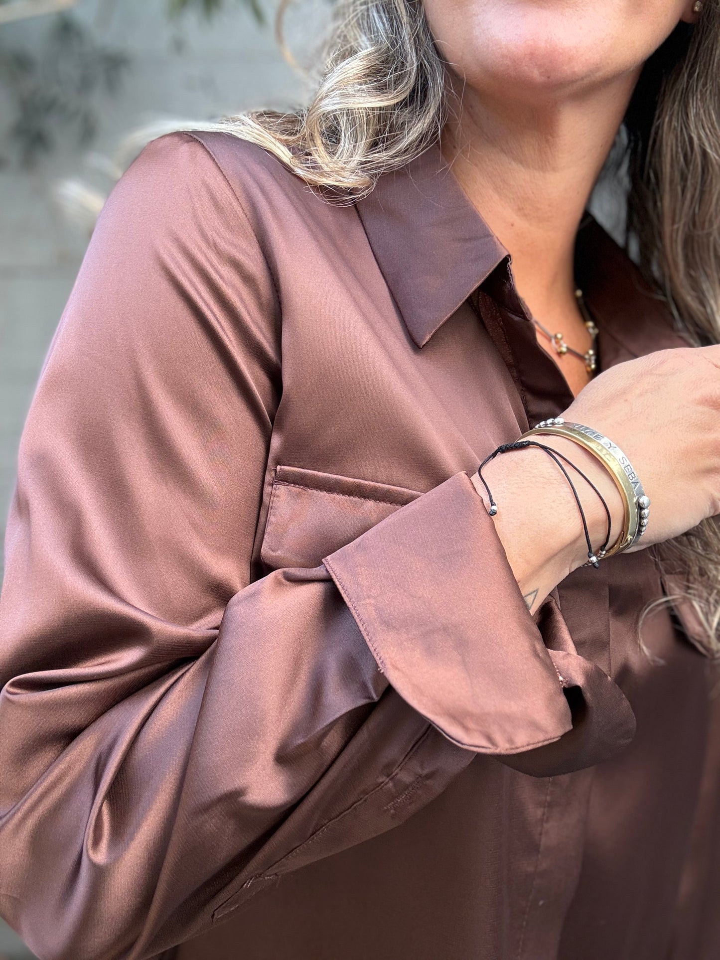 Blusa Ibiza café