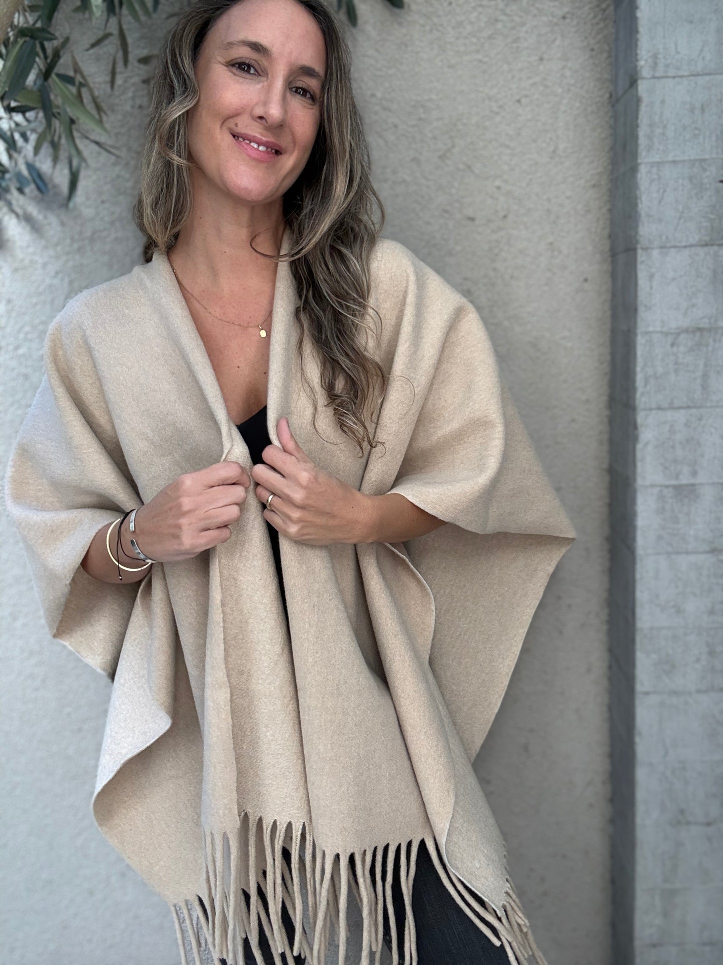 Ruana beige