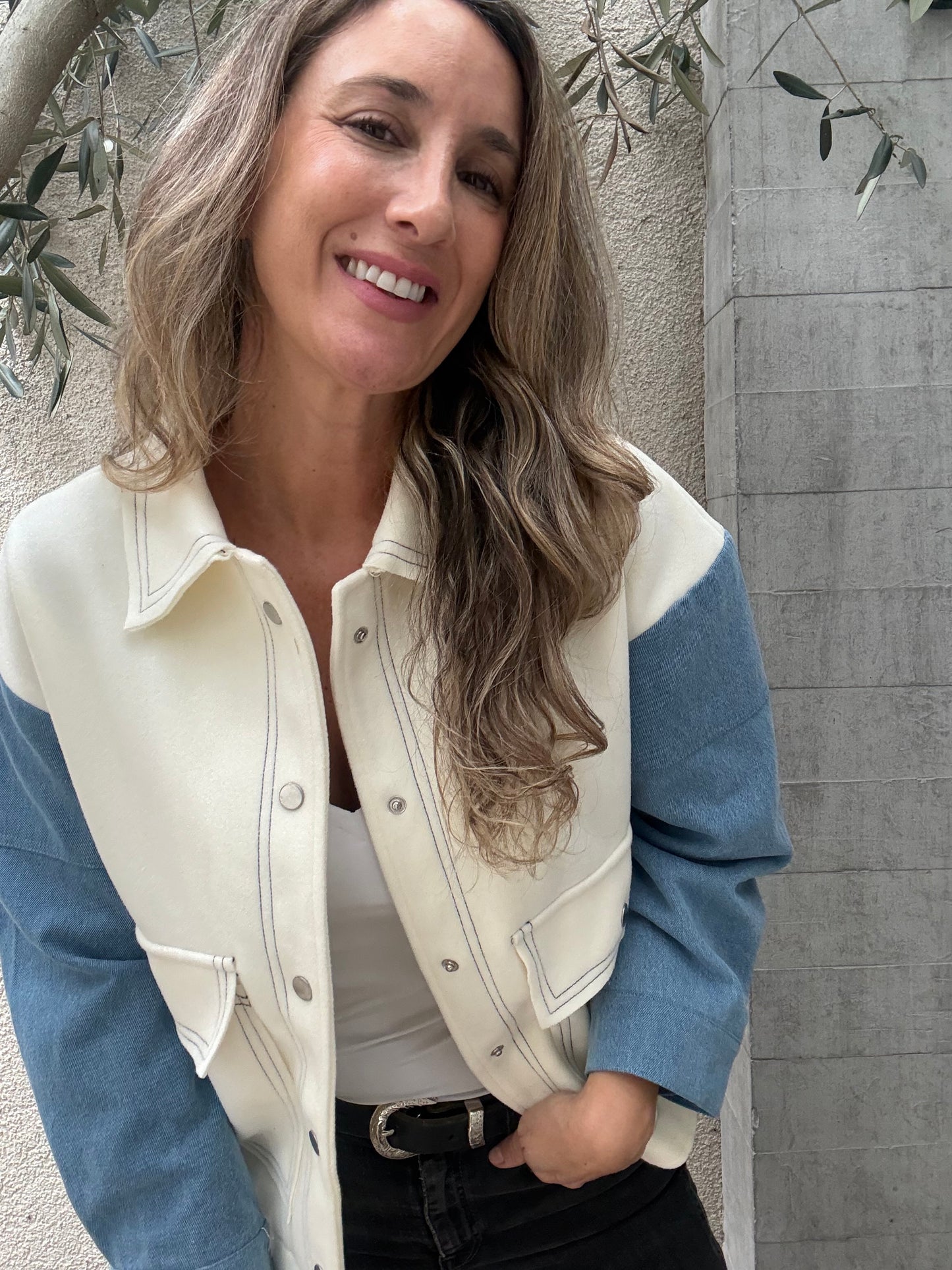 Sobrecamisa jeans